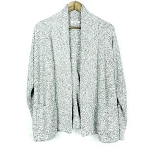 Madewell Marled Gray Harbor Cardigan Sweater